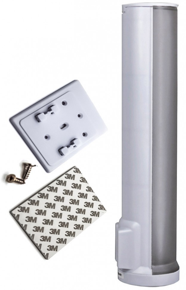 Стаканодержатель Aqua Work NF-1 на шурупах белый Стаканодержатель Aqua Work NF-1 на шурупах белый